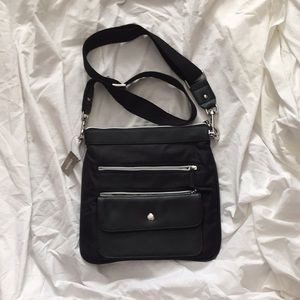 Black Nylon Crossbody Purse by Chico’s